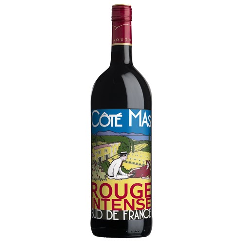 Cote Mas Rouge Intense Sud De France 75cl - French Red Wine - Award-Winning